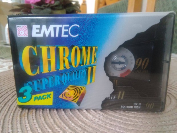 j Chrome S.Q II 90 - Kazetta - - Emtec (BASF)
