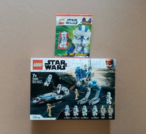 j Clone Star Wars LEGO 75280 + 501 Specialist Fox.rba