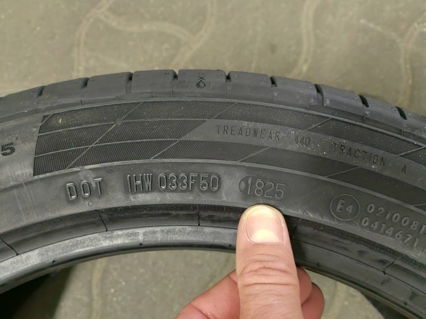 j Continental Contisportcontact 5 235 45 R18 nyri gumi, jpest