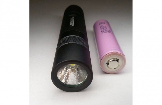 Új Convoy S2+ ledlámpa zseblámpa + Samsung INR 18650 30Q akku