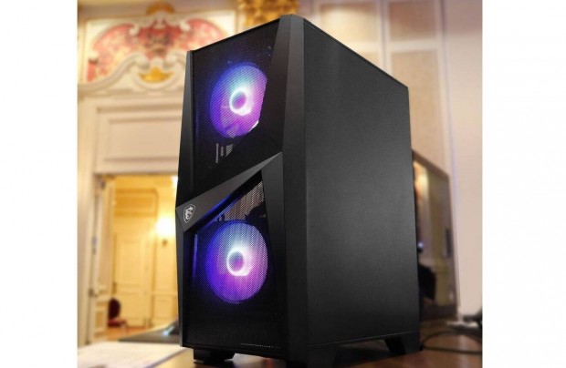 Új Core I5 12400 Gamer Max PC 16GB 500GB Új Rtx 4060 8GB DDR6 2Év GAR!