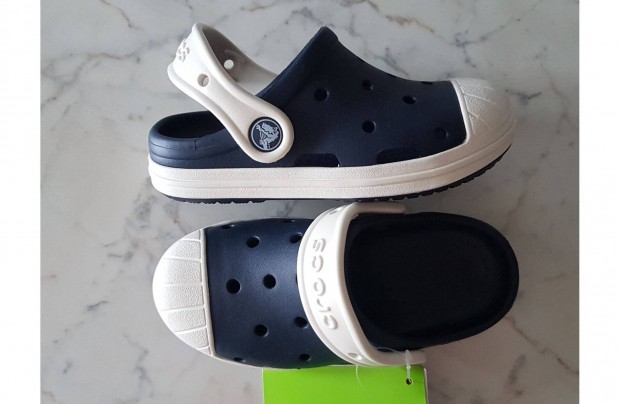 j Crocs Unisex sttkk fehr orr s talpp szandl-papucs 27 mret