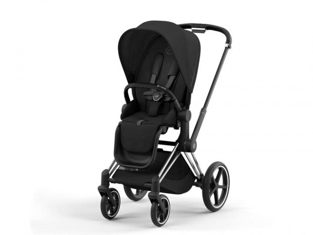 Új Cybex Priam 4.0 babakocsi váz és huzat (fekete seat pack)