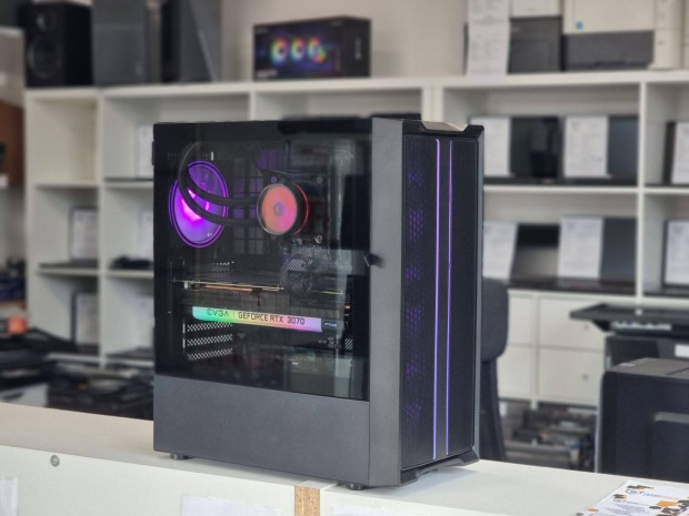 Új DDR5 Gamer PC Intel 13. gen i7 / 32GB / 1TB Nvme / Rtx3070
