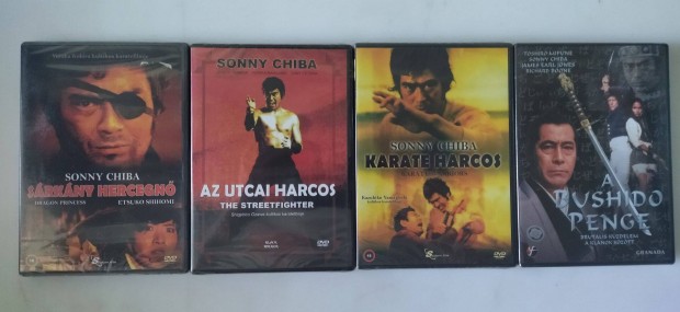 j DVD, Sonny Chiba DVD Gyjtemny (4 DVD)