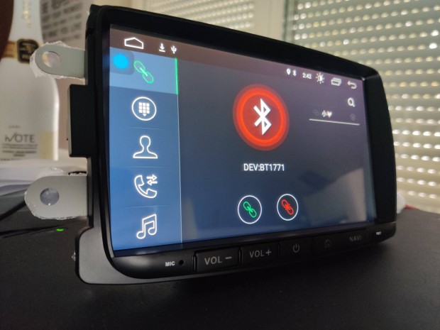 Új Dacia Duster Logan sandero dokker Android autó rádió multimédia gps