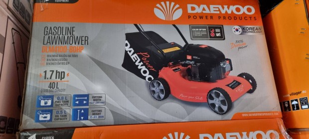 Új Daewoo DLM4100 80hp benzines fűnyíró benzinmotoros