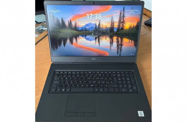 Új Dell Precision 17" profi erőgépek leárazva, 2 év garanciával!
