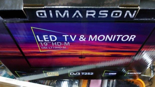 j Dimarson DM-LT19HD-M 48cm TV-Monitor elad!