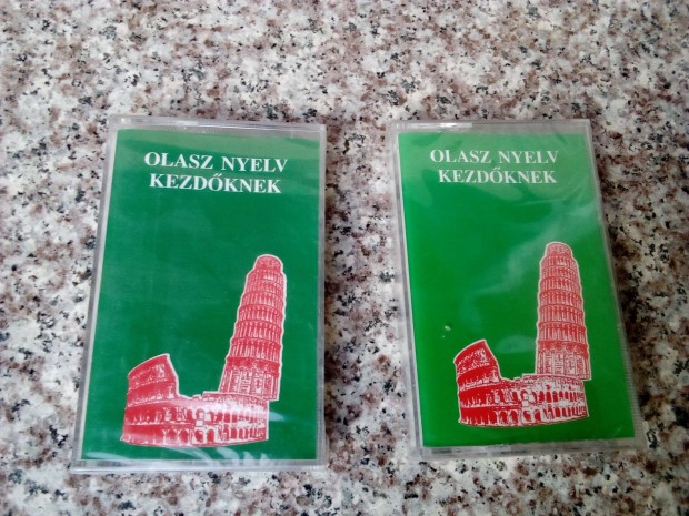 Új ELO olasz kezdő nyelvlecke 11-12. 19-20 csomagolt kazetta