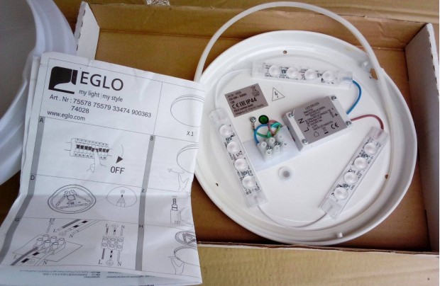 j Eglo LED lmpatest bra nlkl 12W IP44 1250.Lumen