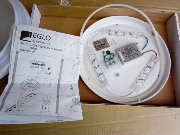 j Eglo LED lmpatest bra nlkl IP44 12W 1250Lumen
