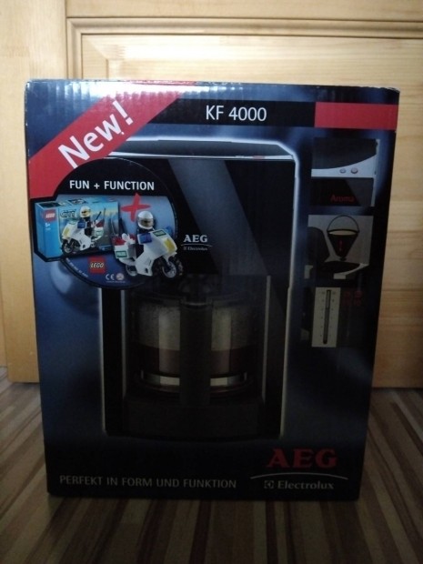 Új Electrolux kávéfőző ajándék fűtő termo mellény!
