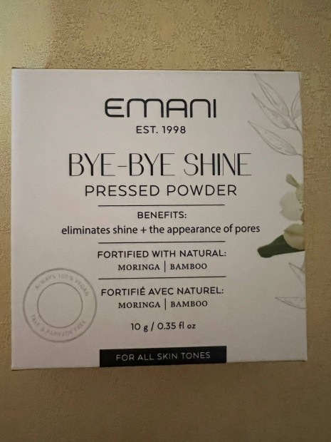 Új Emani Cosmetics Bye-Bye Shine Pressed Powder
