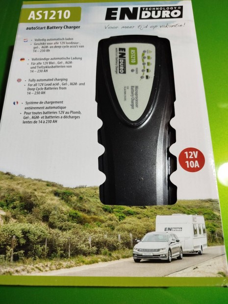 j Enduro AS1210 intelligens akkutlt 10A