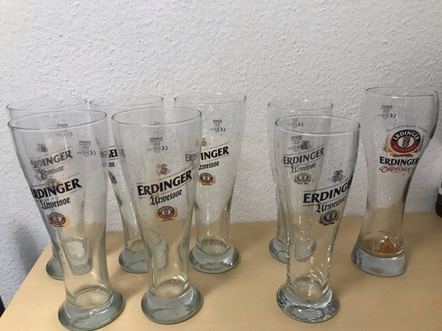 j Erdinger 0,5literes poharak