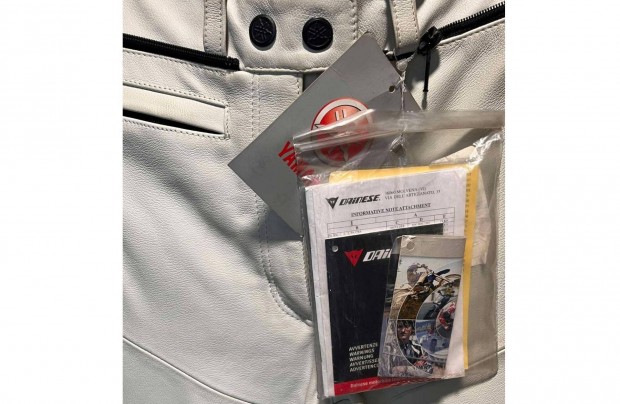 Új Eredeti bőr Dainese Yamaha Női motoros nadrág Akció !