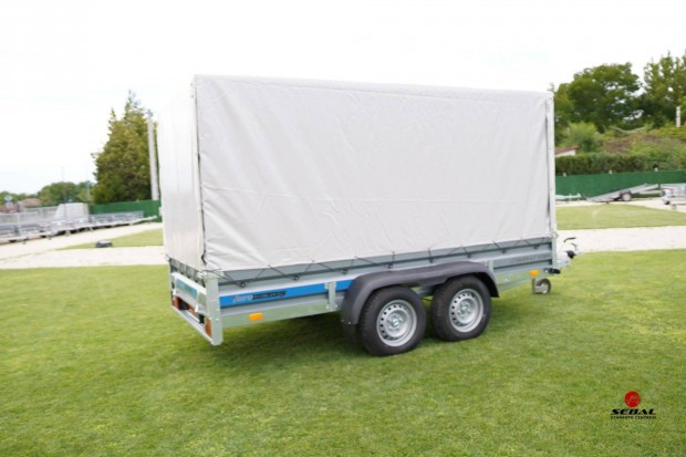 Új Faro 330 ponyvás utánfutó (2700kg) rendszámmal csak br 1.894.000 Ft