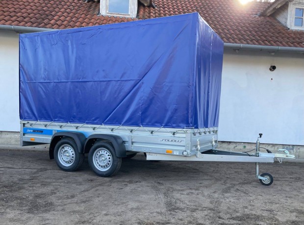 Új Faro 330 utánfutó + 150 cm-es ponyva + rendszám most 1.161.000 Ft