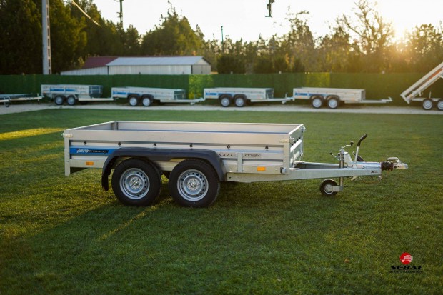 Új Faro Solidus Max 263 (263 x 150 cm) fékes 2000 kg utánfutó