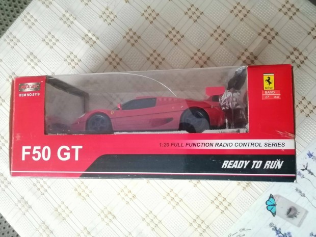 j Ferrari GT F50 tlthet akkus rdiotvirnyits 1:20 jtk aut
