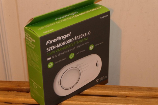 Új Fireangel szén-monoxid érzékelő füstjelző CO jelző Ingyen fox