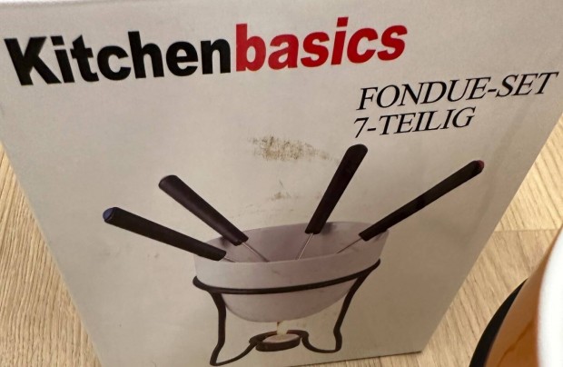 Új Fondue készlet 7 elemes