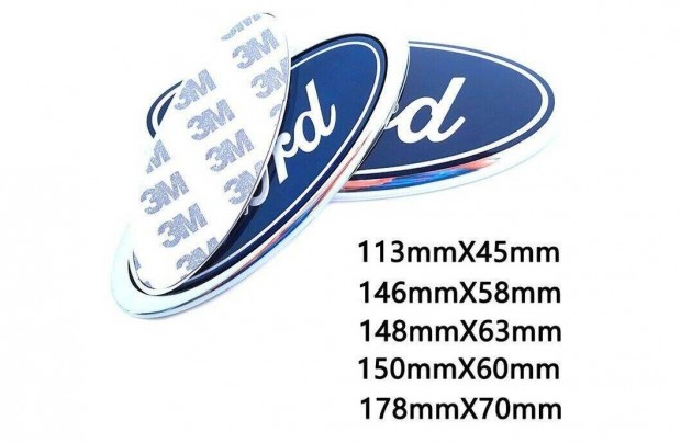 j Ford 113mm 146mm 150mm 178mm JEL Logo Emblma Felirat Kiegszt