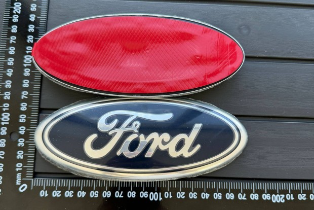 �j Ford 175mm 178mm JEL Logo Embl�ma Felirat Csomagtart� G�ph�ztet�