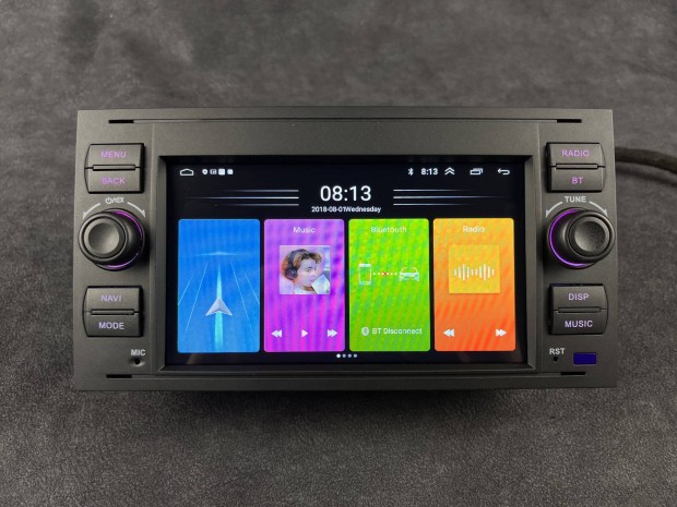 Új Ford C-Max Fekete Kocka Android Navigációs multimédia Carplay