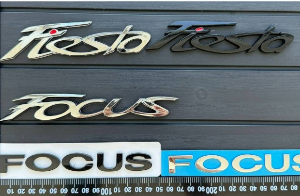 j Ford Focus Fiesta JEL Logo Emblma Felirat Kiegszt