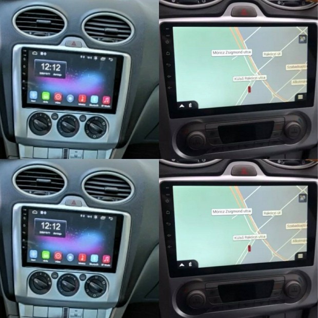 j Ford focus magyar gps android aut rdi multimdia fejegysg hifi