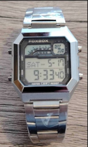Új Foxbox lcd férfi karóra eladó.1..