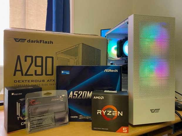 j,Gamer Ryzen 5600X/16GB DDR4/Rtx 3060 12GB/512GB SSD/700W/3v Garanc