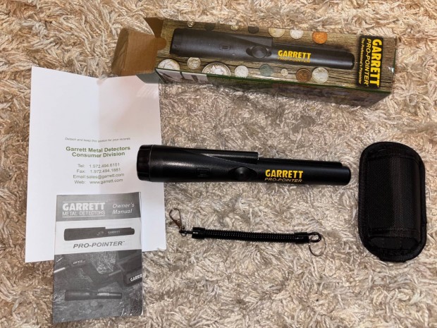 Új Garrett Pro-pointer fémkereső, fémdetektor eladó