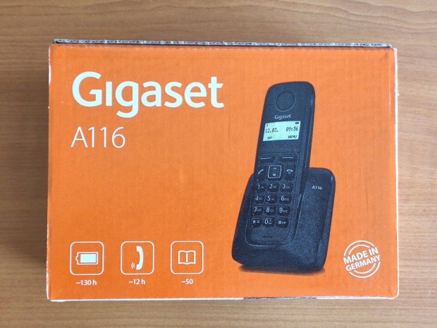 j Gigaset A116 vezetk nlkli telefon