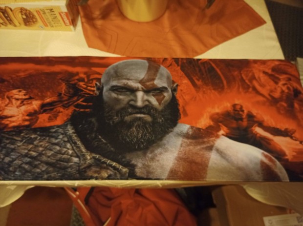 j God of war gamer egrpad elad 30 X 80 cm