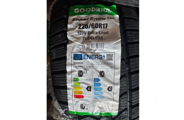 Új Goodride Zuper Snow Z-507 225/60 R17 XL Téli Gumi Autó Gumiabroncs