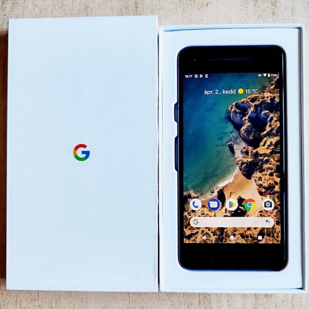 j Google Pixel 2 4/64 12 hnap garancia 5" AMOLED Qualcomm