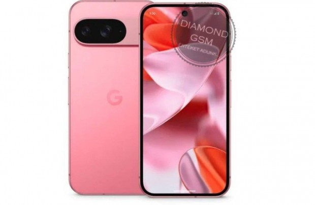 j Google Pixel 9 128GB Dual, Pink sznben, gyri