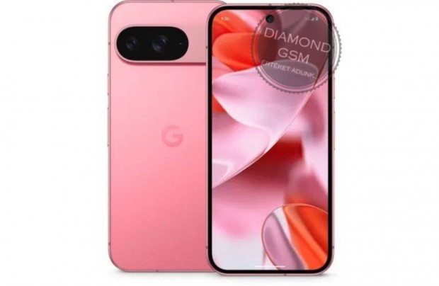 j Google Pixel 9 128GB Dual, Pink sznben, gyri dobozban,