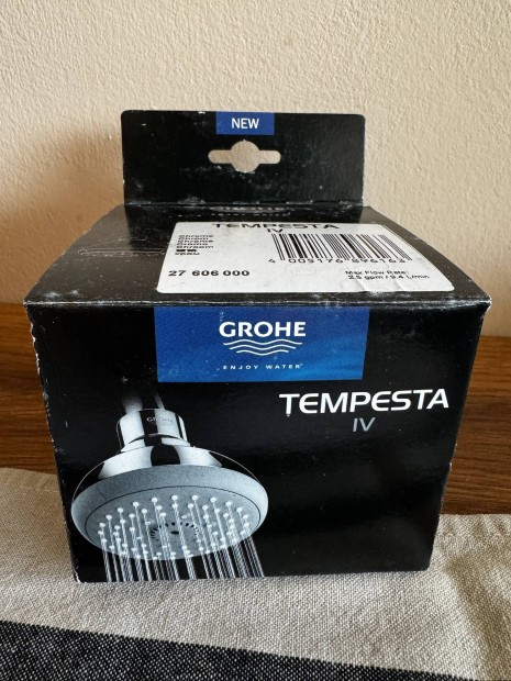 Új Grohe Tempesta fali zuhanyfej zuhanyrózsa