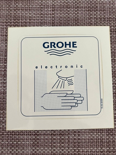 j Grohe sticker automata infra infrs csap csaptelep matrica elad