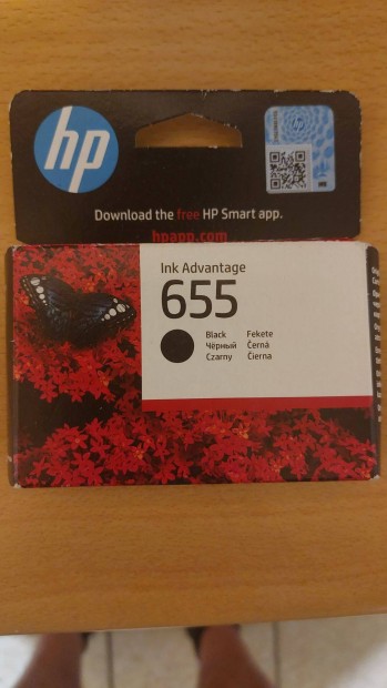 Új HP 655 tintapatron