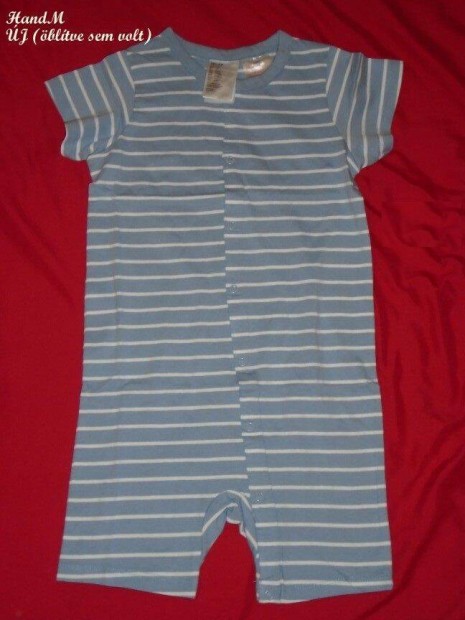 �j H&M cs�kos napoz� ny�ri pizsama 3-4 �vesre (m�ret 104)