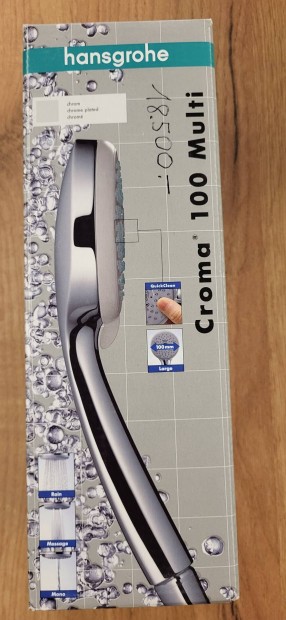 j Hansgrohe Croma 100 Multi 28536000 zuhanyfej zuhanyrzsa 3 funkcis