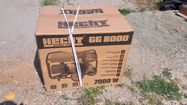 j Hecht GG 8000 benzinmotoros ramfejleszt elad