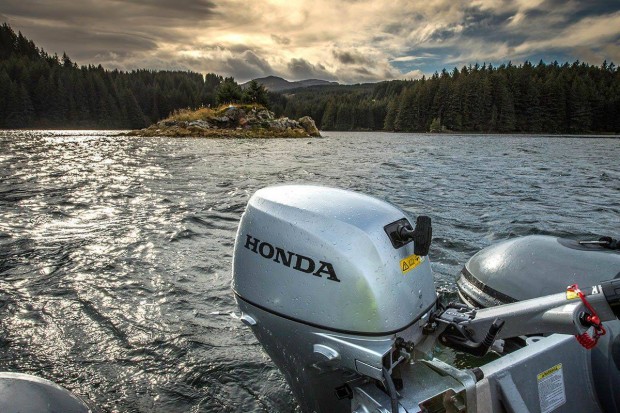 Új Honda BF 15 DK2 SHU benzines csónakmotor horgász motor