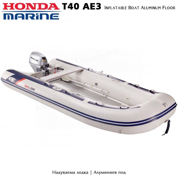 Új Honda T40 AE gumicsónak horgász csónak