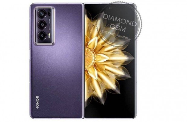 j Honor Magic V2 5G 512/16 GB Dual, Lila sznben, gyri